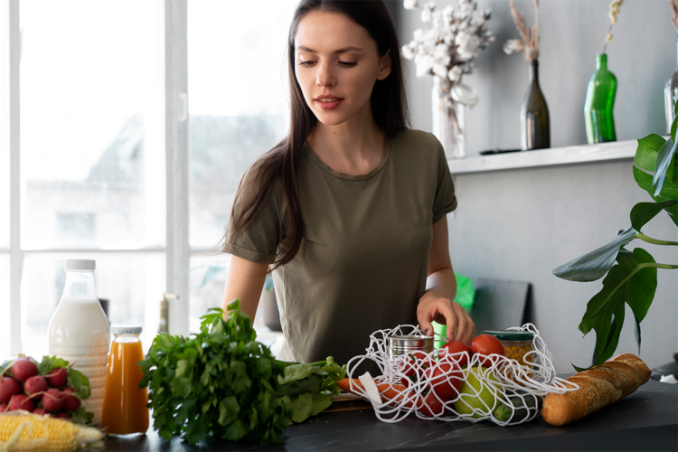 O impacto da alimentação na saúde capilar